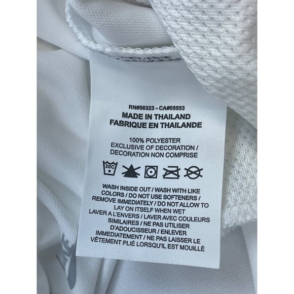 Los Angeles Lakers Nike Mens White & Blue Basketball Shorts NBA Logo Size S/P - Picture 10 of 11